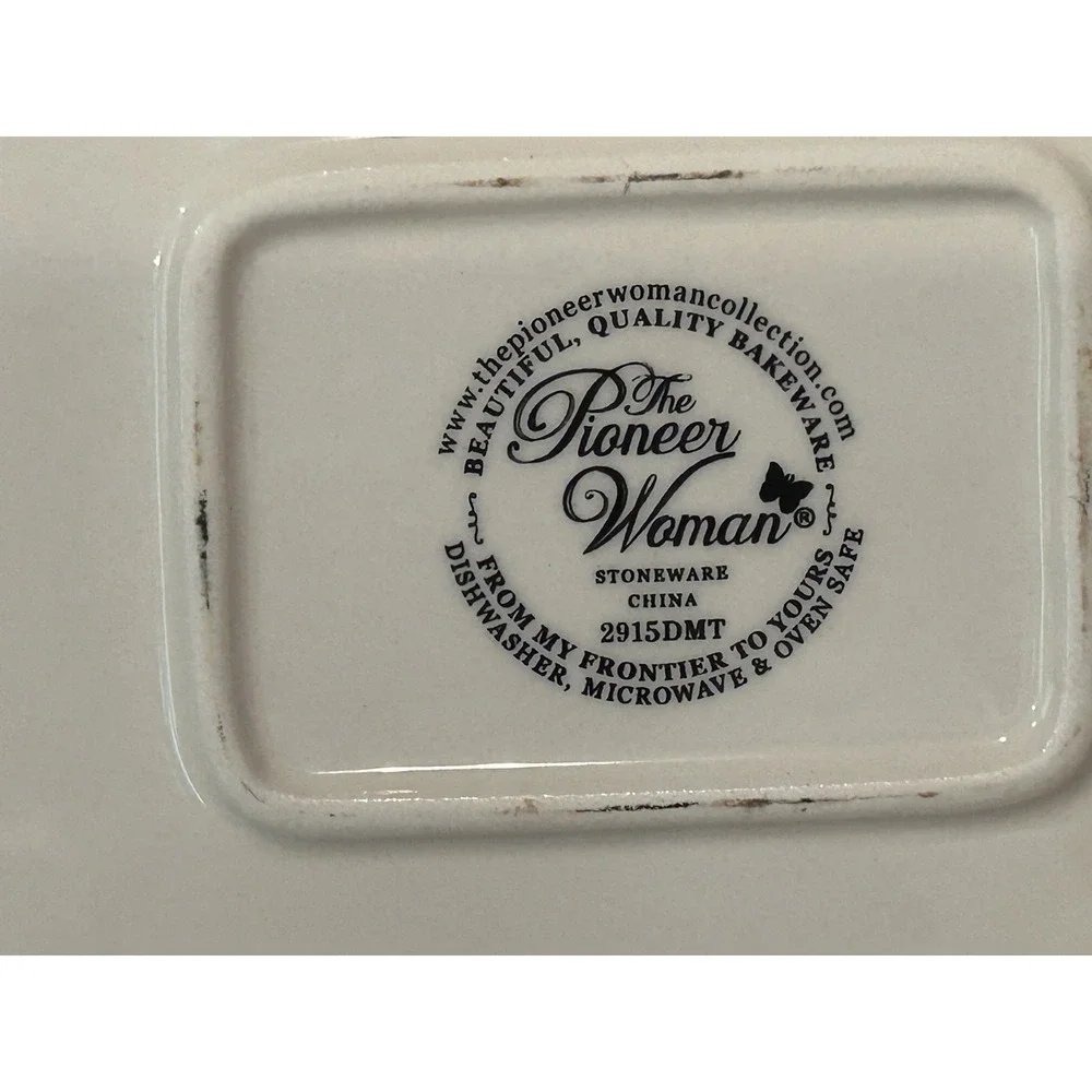 Pioneer Woman‎ Durable Floral Medley Baking  Rectangular